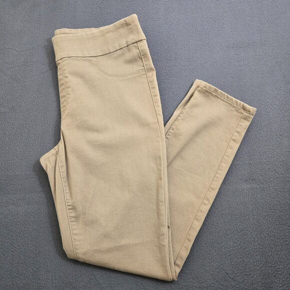 Chico's Women 1R US 8R Tan Pull On Mid Rise Jeggings - Picture 1 of 10
